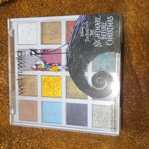 Disney Nightmare Before Christmas Jack Sally Wet N Wild Eyeshadow Makeup Palette